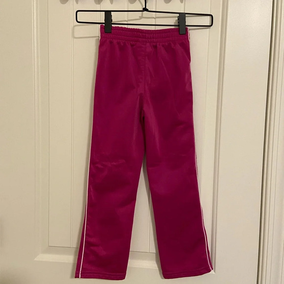 Under Armour girl’s dark pink straight cut sweatpants —‎ small - Picture 5 of 7